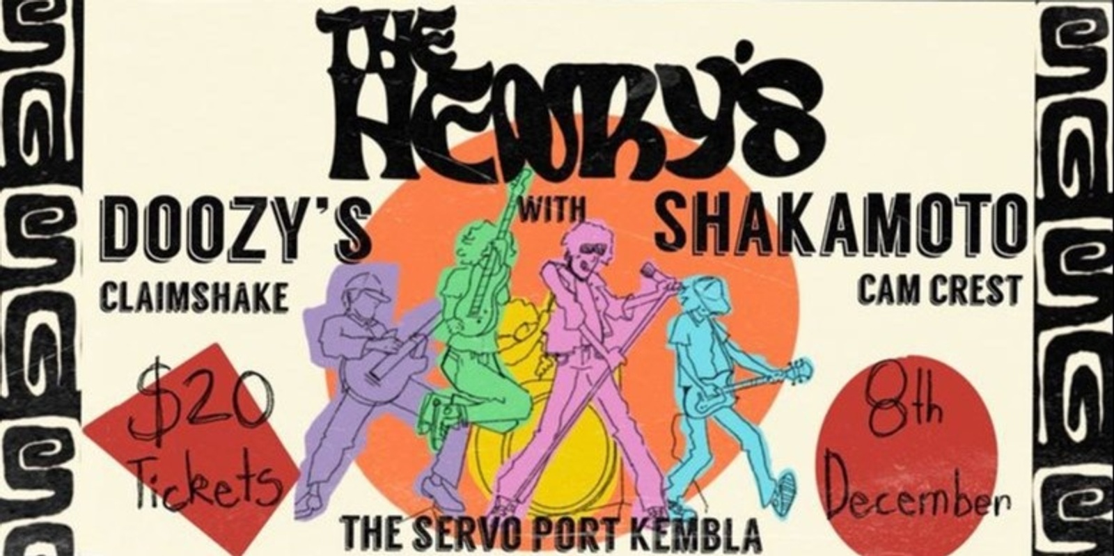 Banner image for The Henry's / Shakamoto / Doozy's / Claimsmake / Cam Crest 