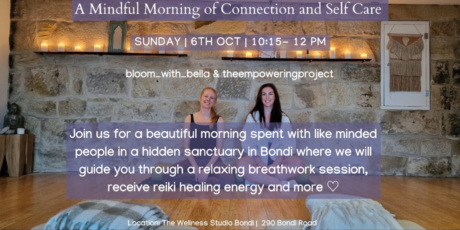 Banner image for Mindful Mornings with Bella and Catriona