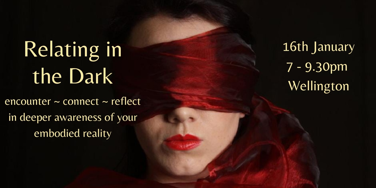 Banner image for Relating in the Dark ~ Wellington