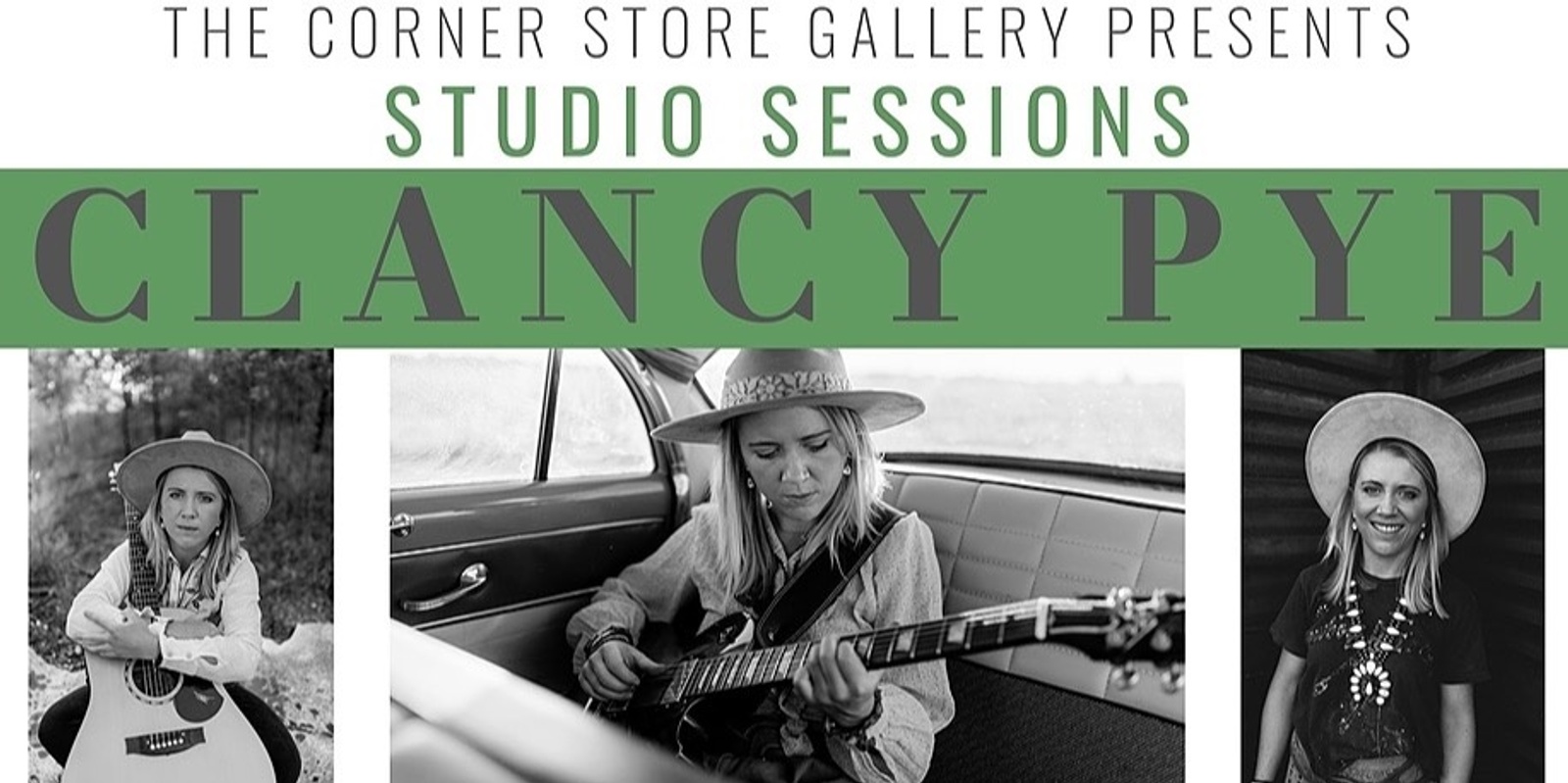 Banner image for The Corner Store Studio Sessions | Clancy Pye