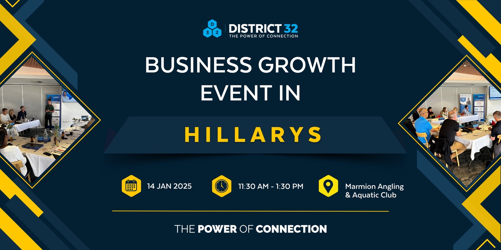 Banner image for District32 Business Networking Perth – Hillarys - Tue 14 Jan