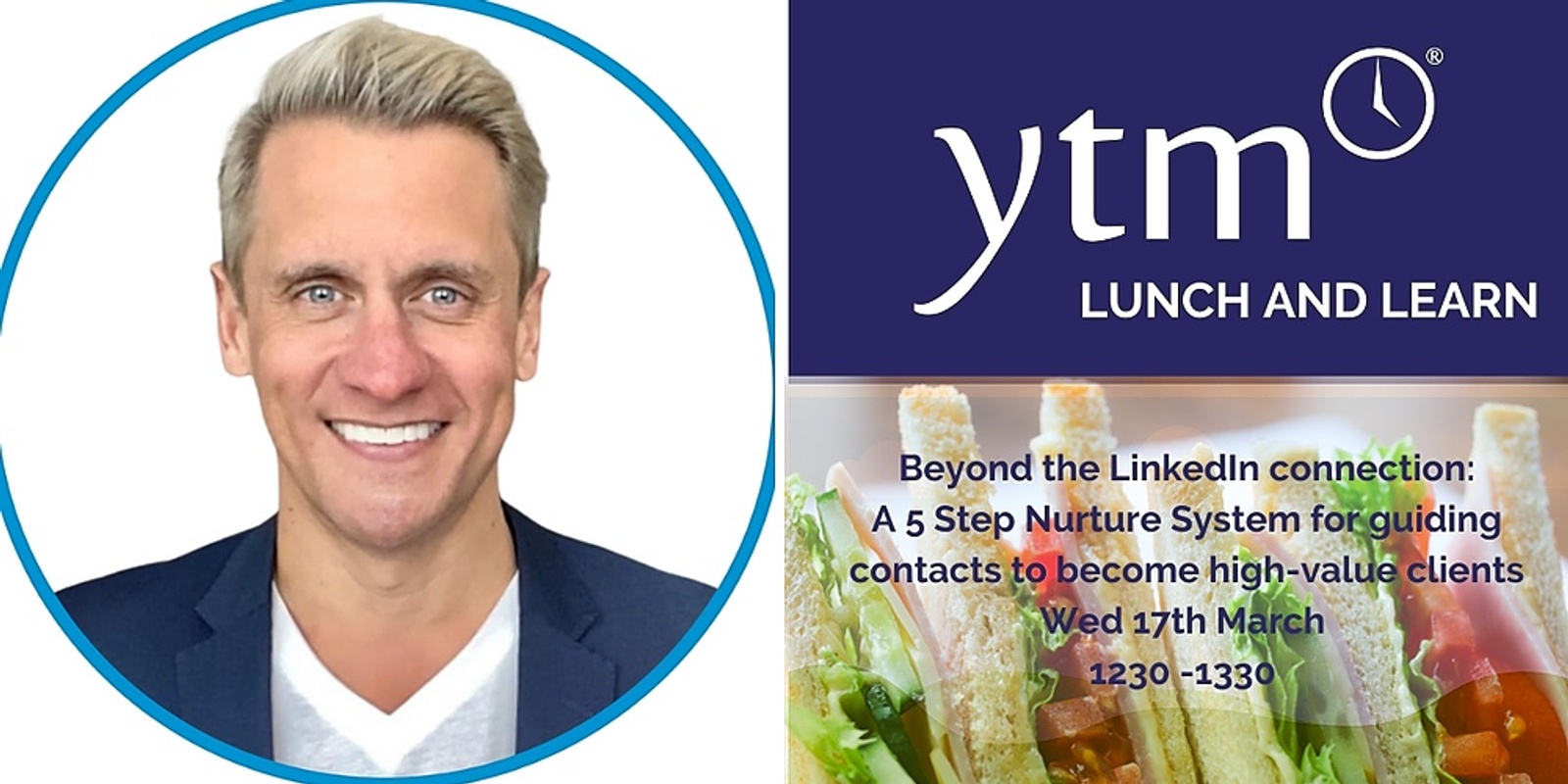 Banner image for ONLINE YTM Lunch and Learn -Beyond the LinkedIn Connection 