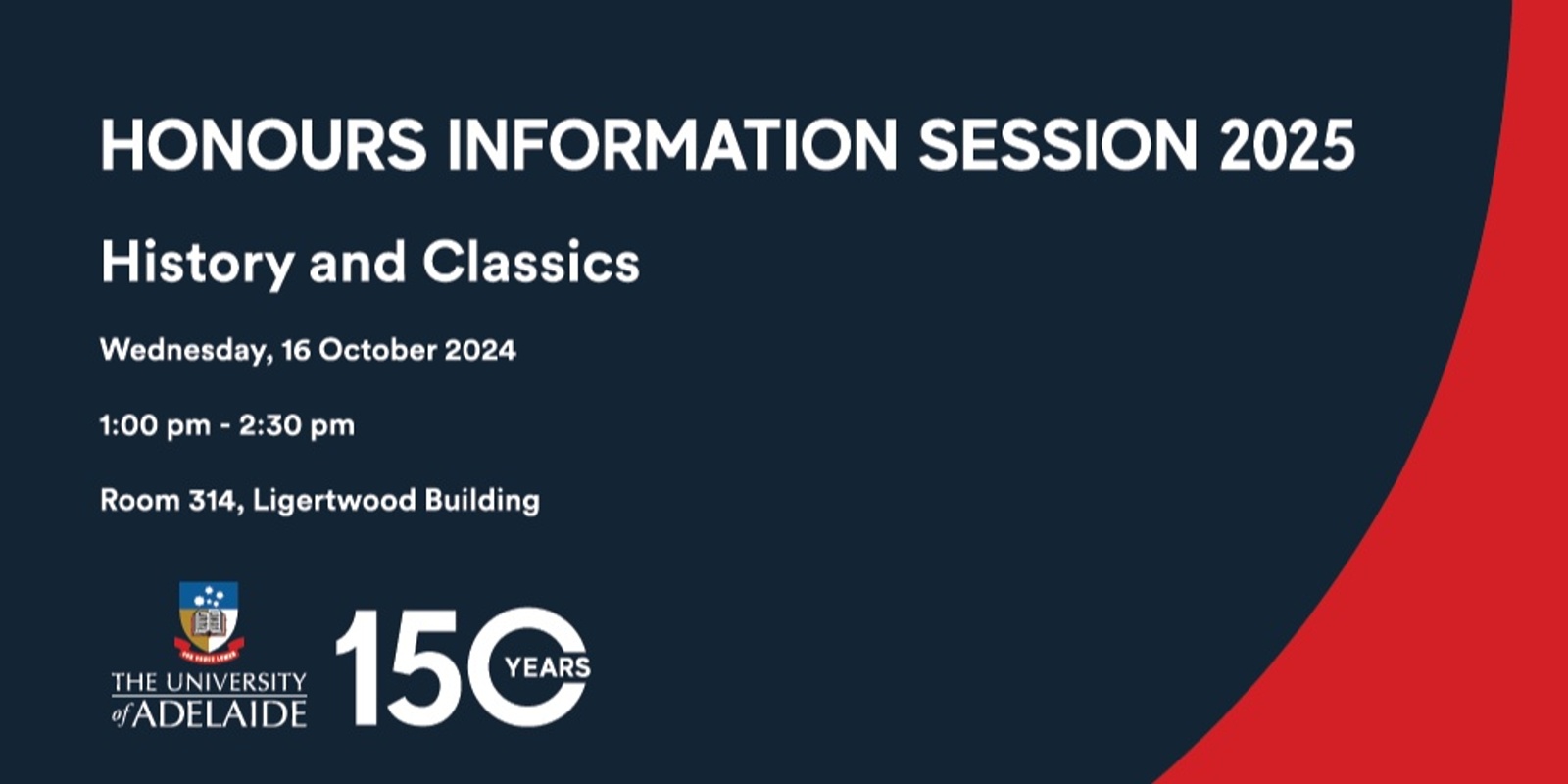 Banner image for Honours Information Session - History and Classics