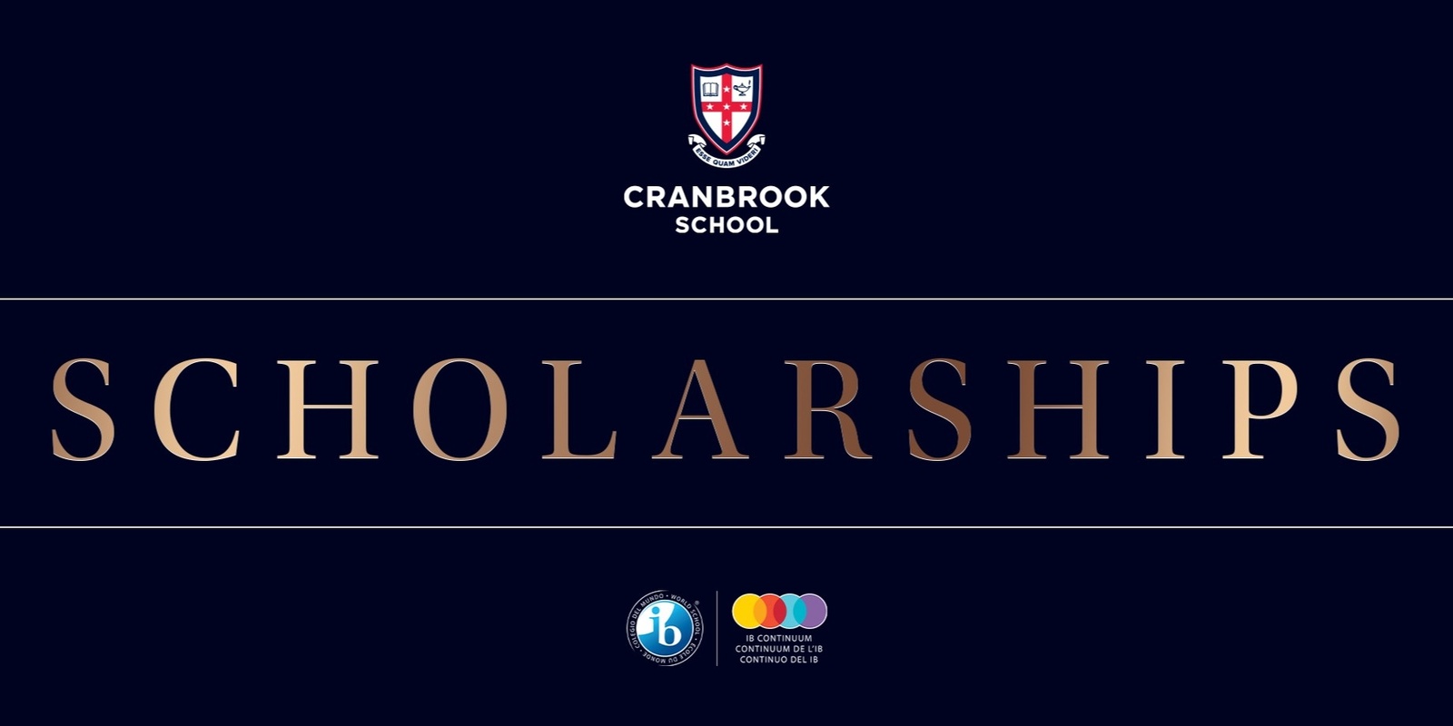 Banner image for 2026 Scholarship Open Afternoon