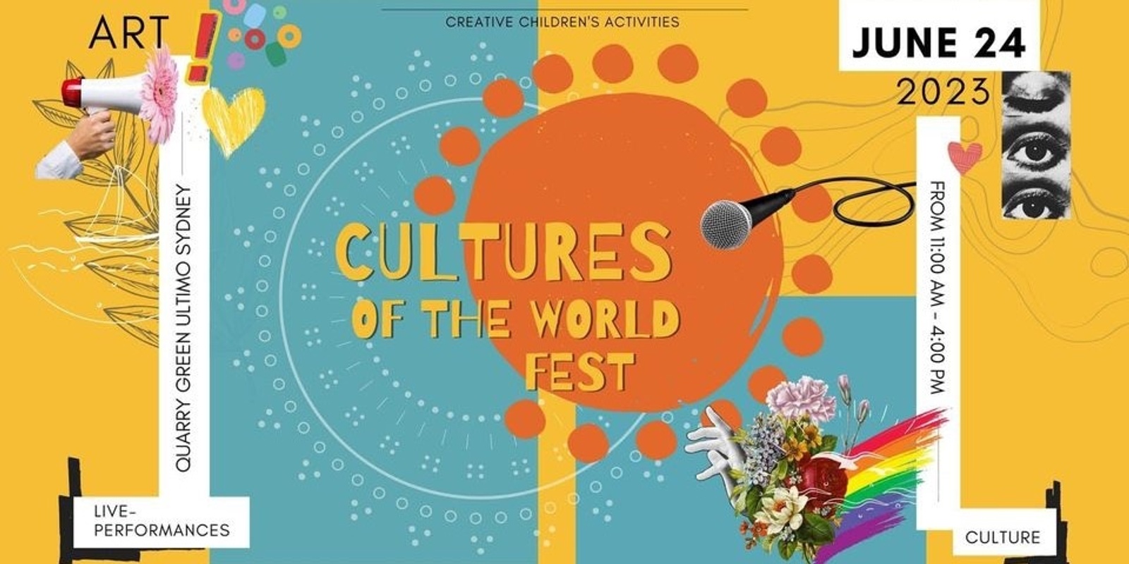 Banner image for Cultures of the World Fest- A celebration of Diversity