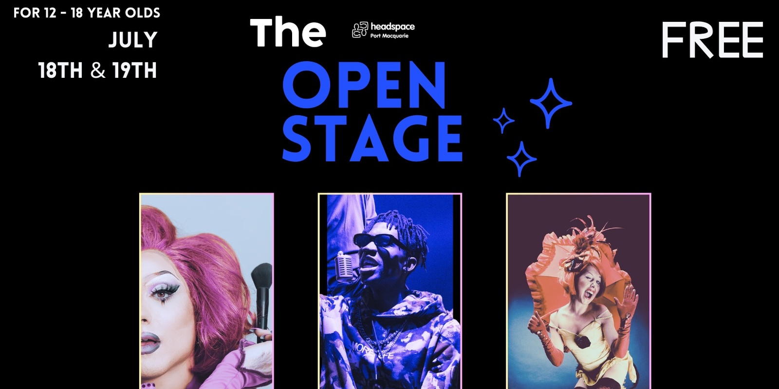 Banner image for The Open Stage (For 12-18 years)