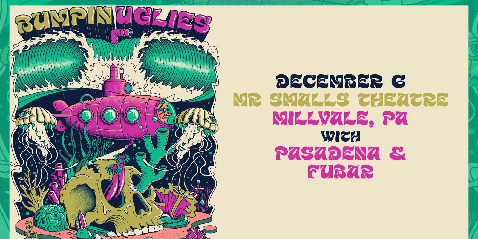 Banner image for Bumpin Uglies VIP Upgrade at Mr Smalls Theatre