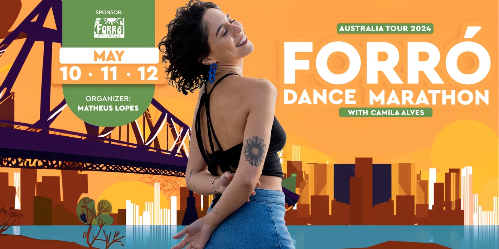 Banner image for Forró Dance Marathon with Camila Alves