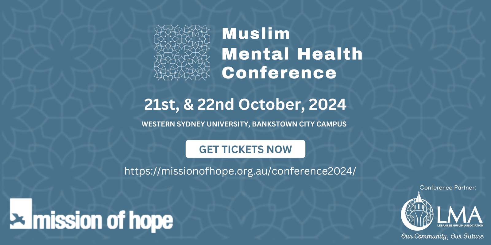 Banner image for 2024 Muslim Mental Health Conference 