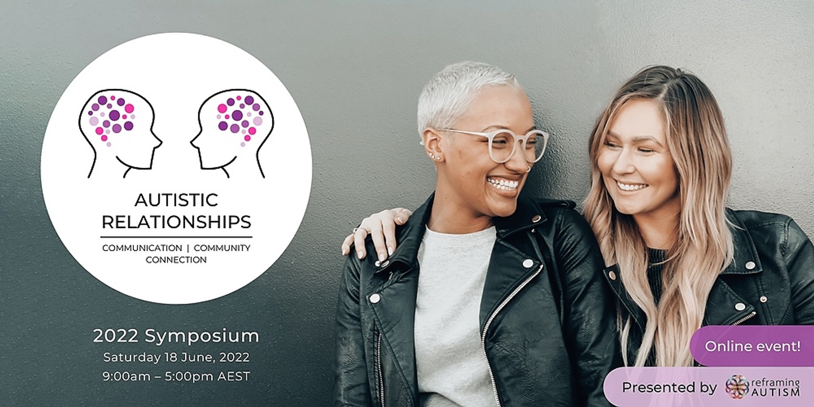 Banner image for Symposium on Autistic Relationships: Communication, Community, Connection
