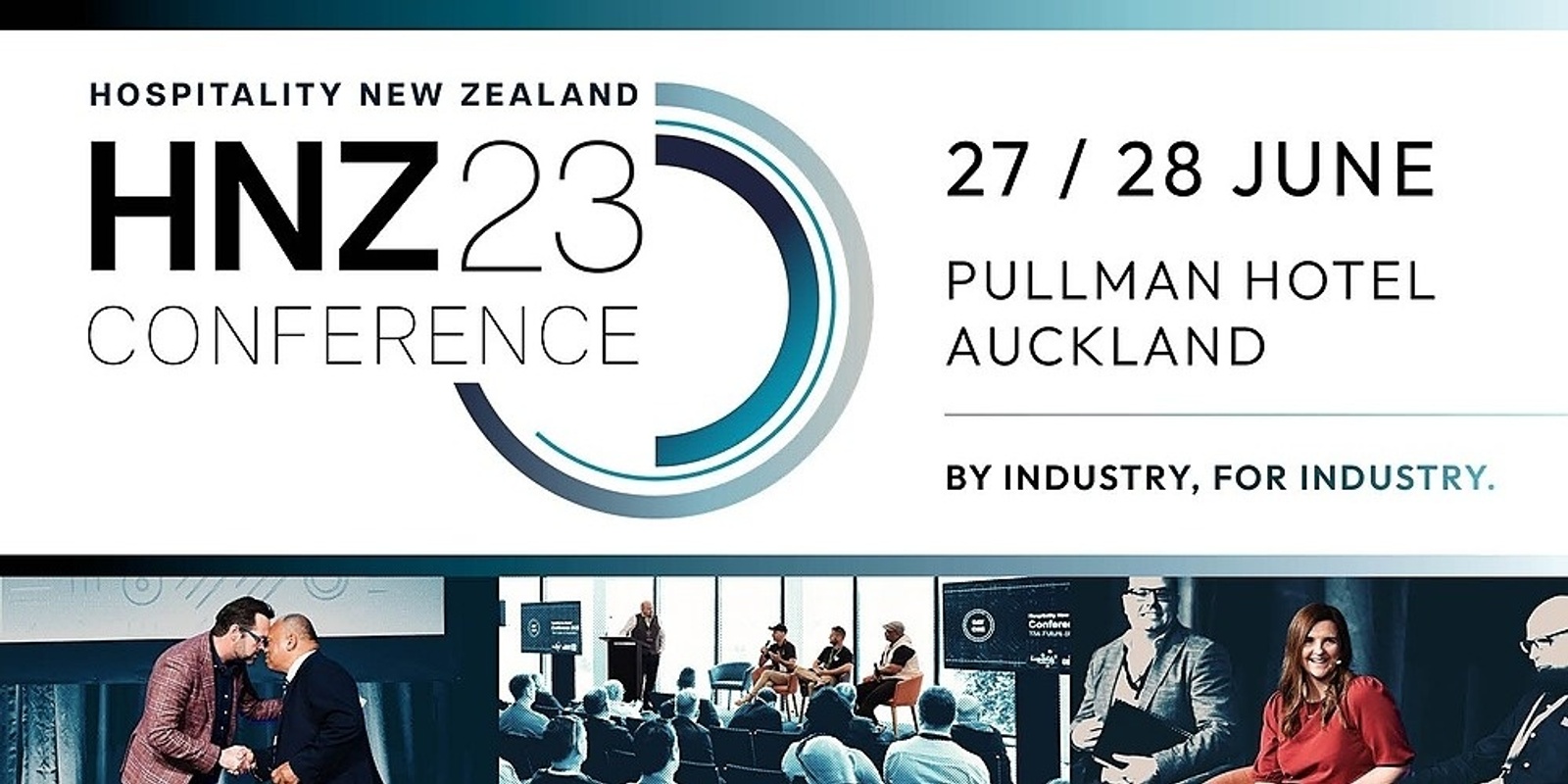 Banner image for #HNZ23 Hospitality New Zealand Conference 2023