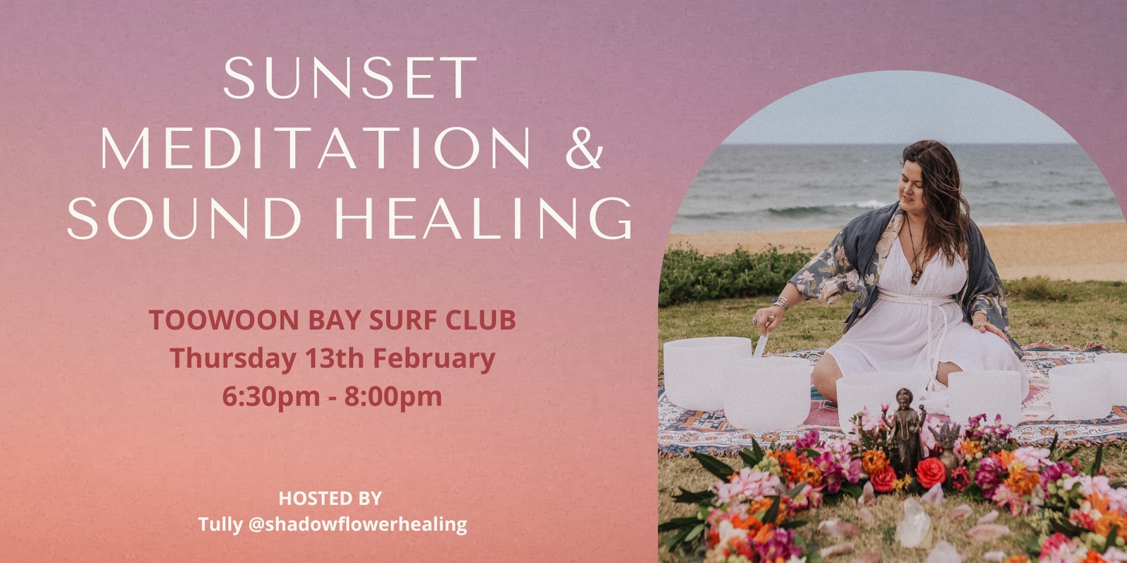 Banner image for Sunset Meditation & Sound Healing