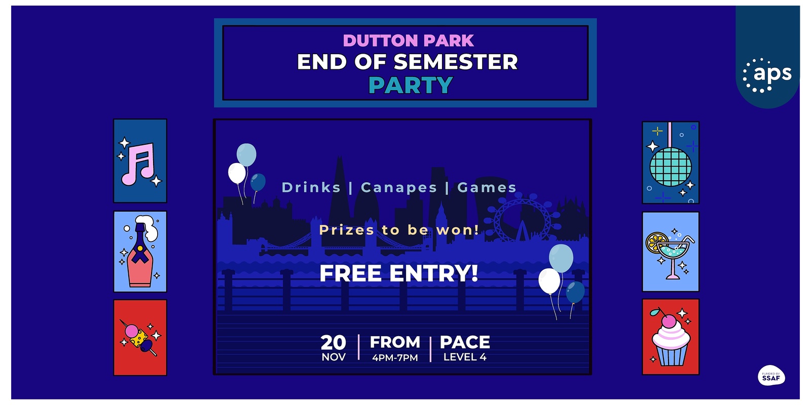 Banner image for Dutton Park End of Semester Party