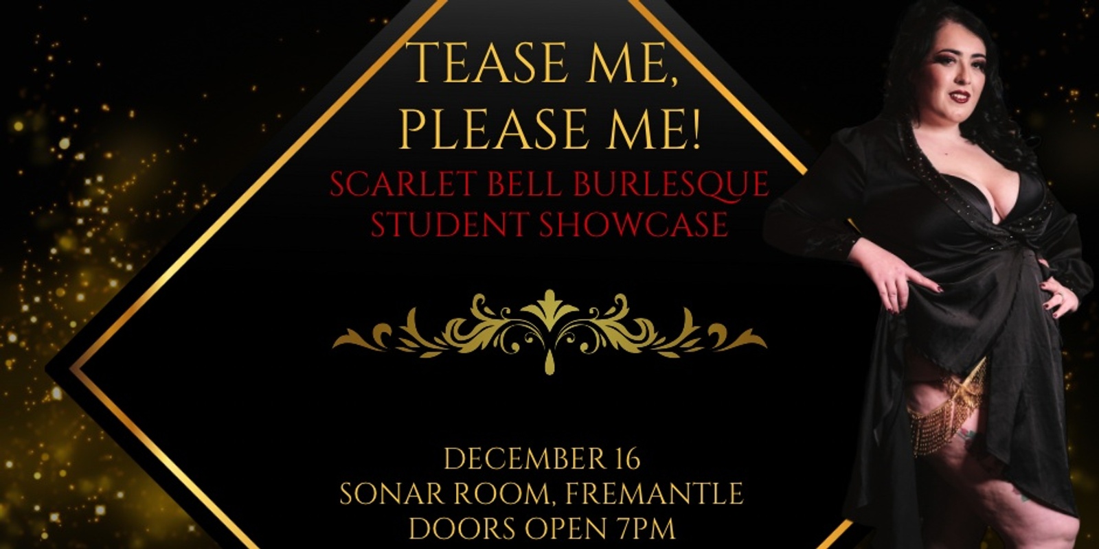 Banner image for Tease Me, Please Me! Scarlet Bell Burlesque student showcase