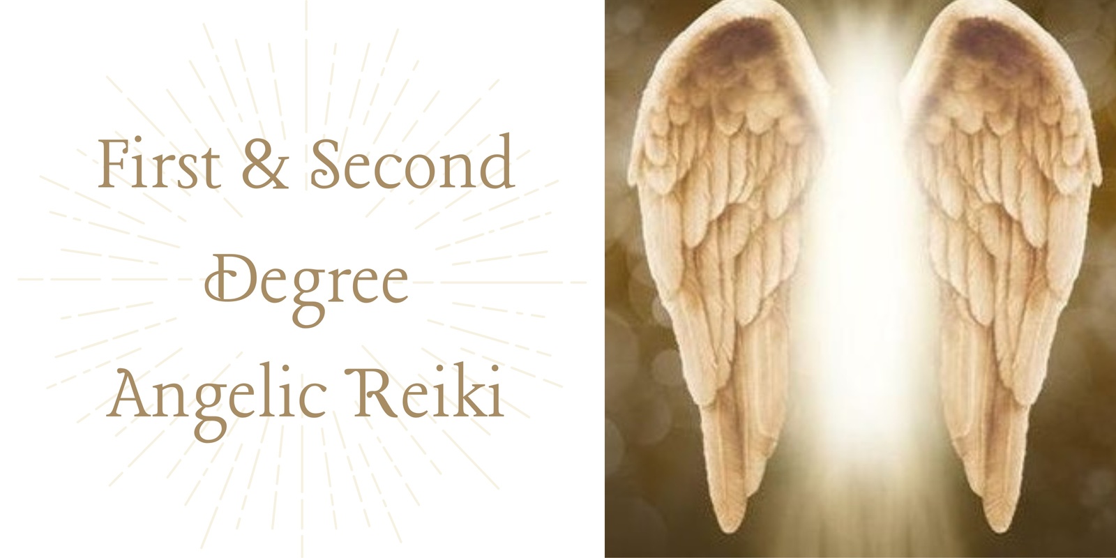 Banner image for November First & Second Degree Angelic Reiki Training - (deposit) 