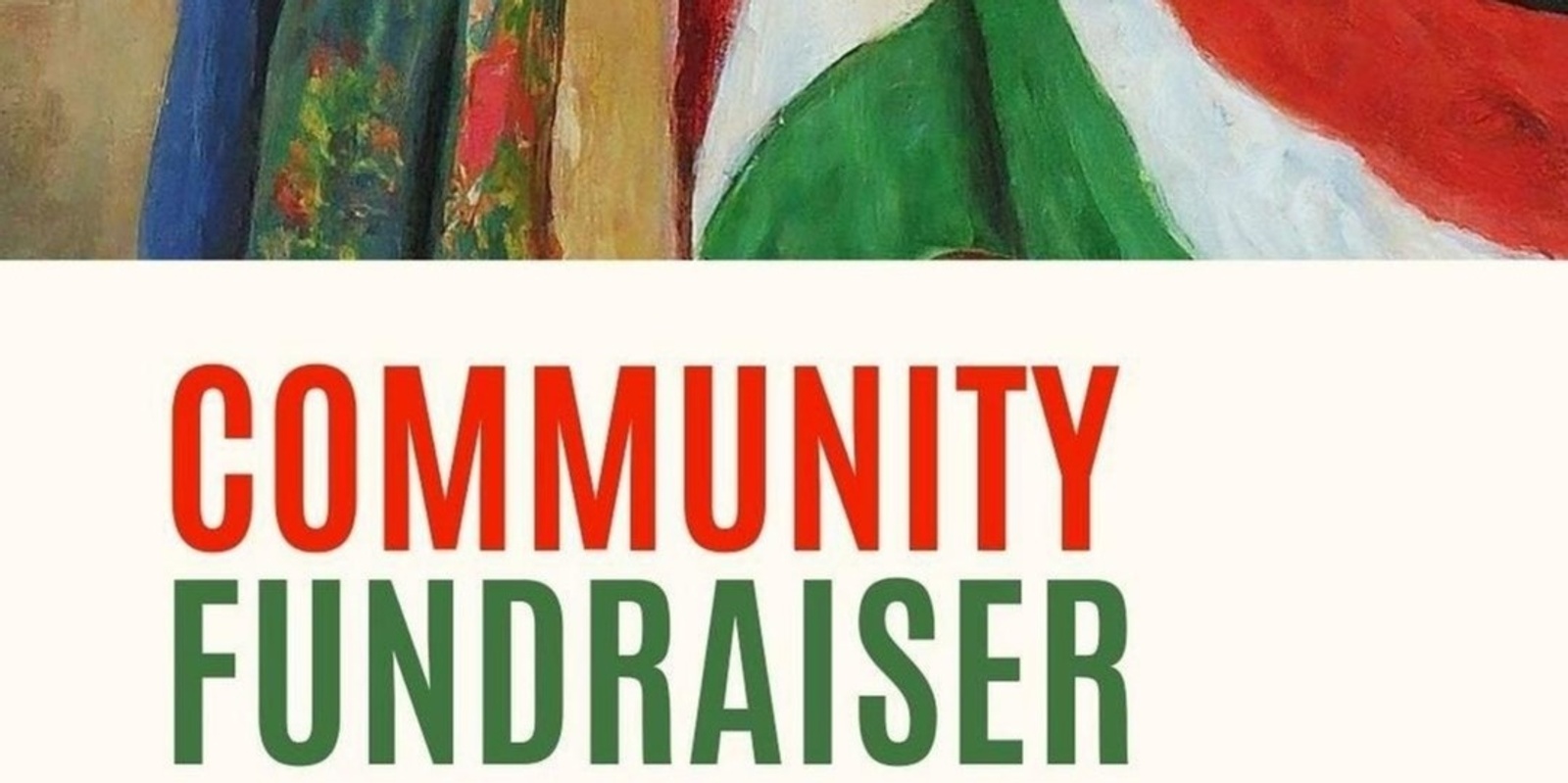 Banner image for Live Music Community Fundraiser for Palestine