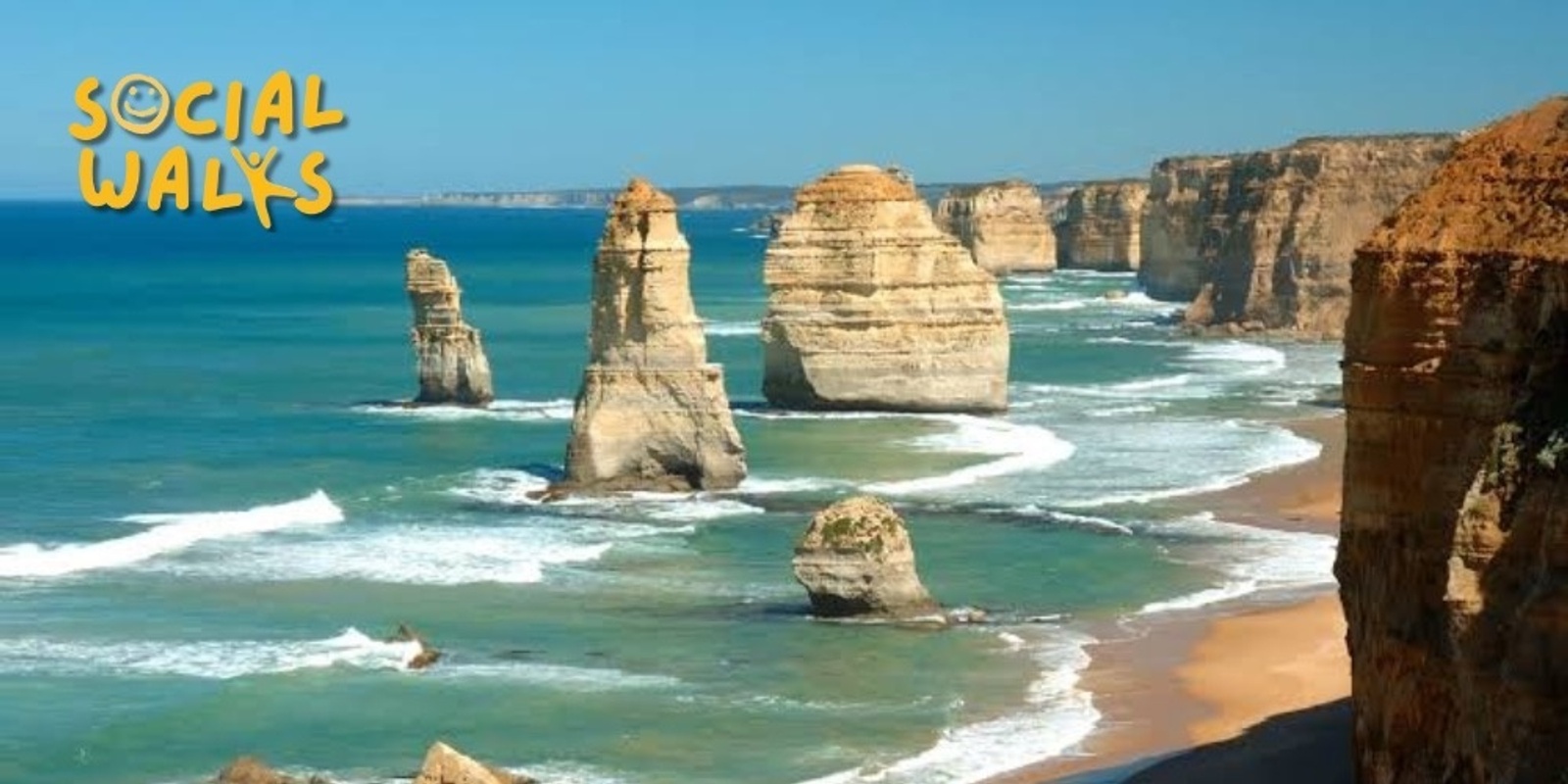 Banner image for Melbourne Social Walks - Twelve Apostles to Port Campbell Coastal Hike Day Trip - Moderate 13km (Transport included)