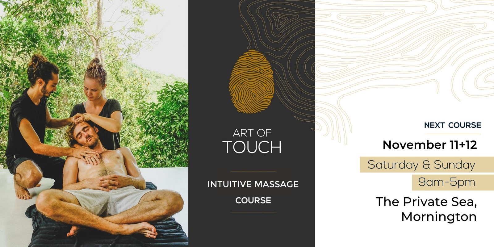 Banner image for Art Of Touch: Intuitive Massage Course - Mornington Peninsula