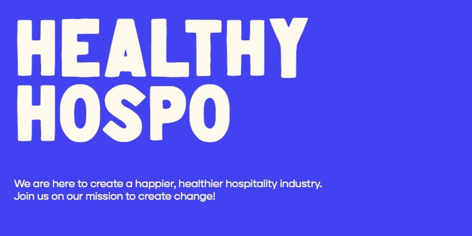 Banner image for QUEENSTOWN: Healthy Hospo presents Leading with Values