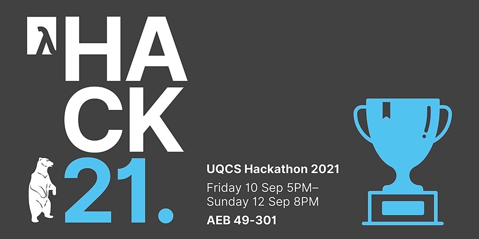 Banner image for UQCS Hackathon 2021