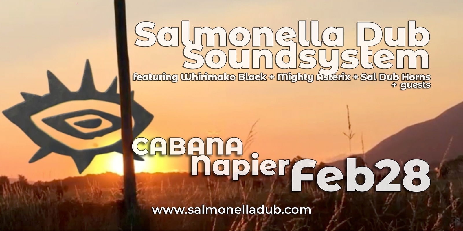 Banner image for Salmonella Dub SoundSystem ft. Whirimako Black, Mighty Asterix & Dub horns