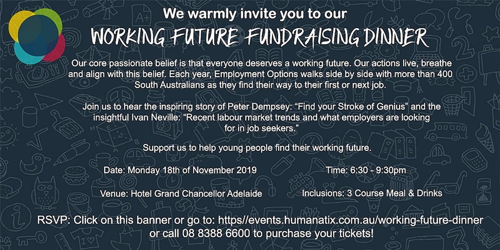 Banner image for Working Future Fundraising Dinner