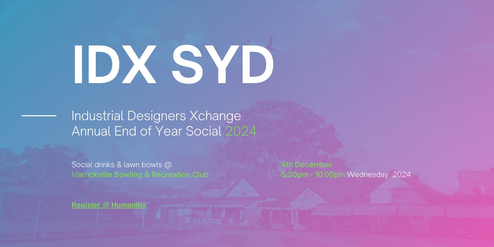 Banner image for IDX SYD - Annual End of Year Celebration 2024