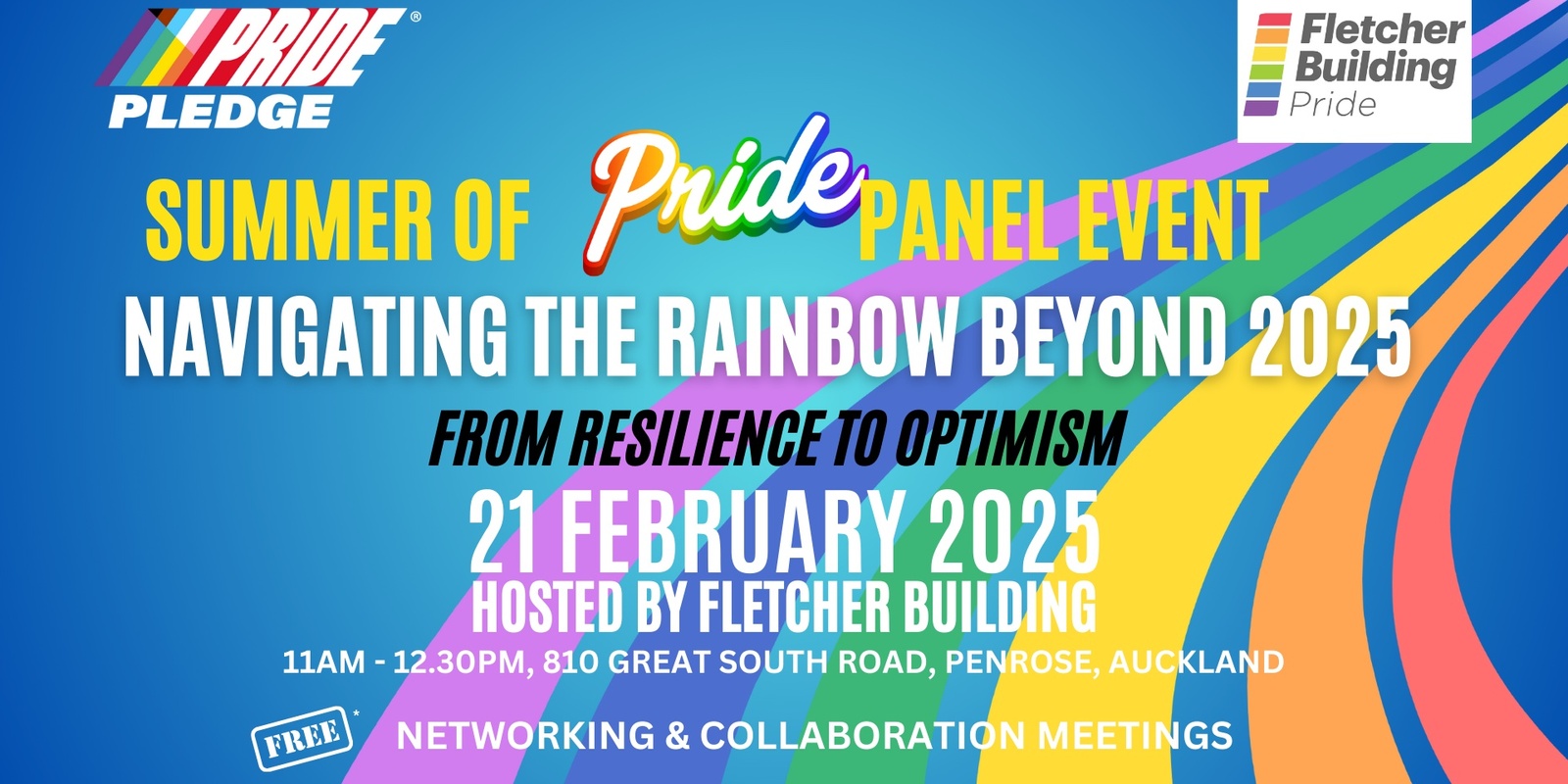 Banner image for Navigating the Rainbow Beyond 2025 : From resilience to optimism 