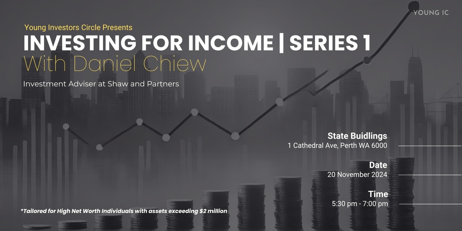 Banner image for Investing for Income | Series 1