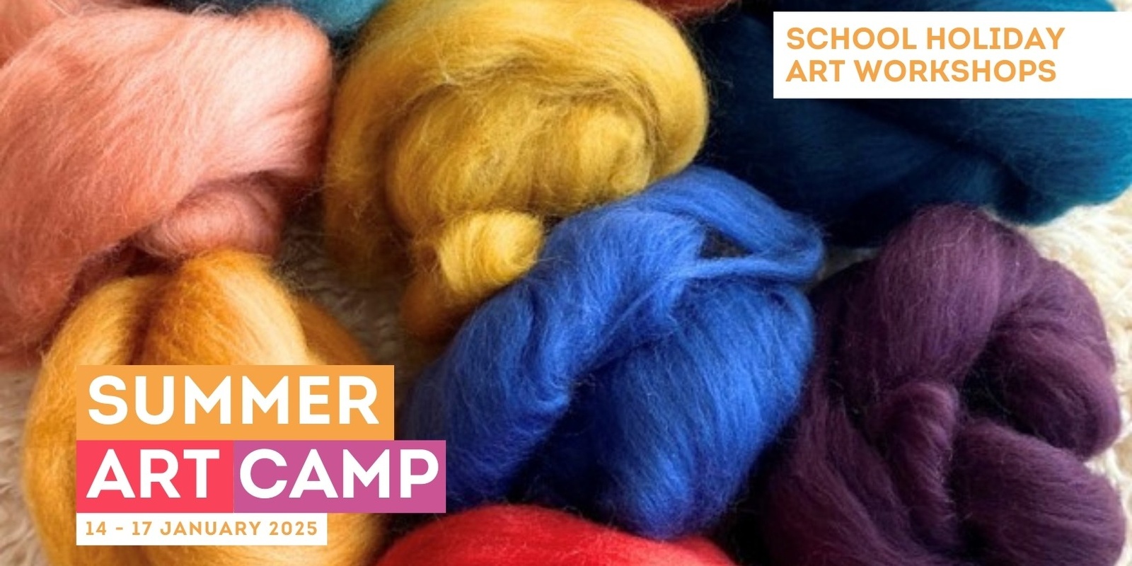 Banner image for Summer Art Camp: Felted Landscapes (Kids)