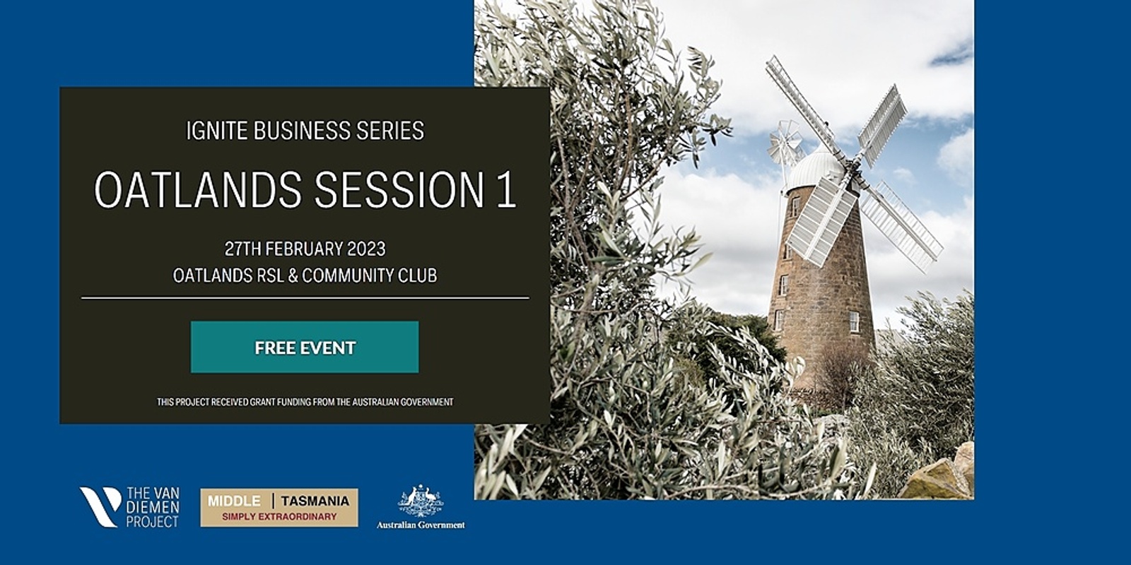Banner image for Ignite Business Series: Oatlands Session 1
