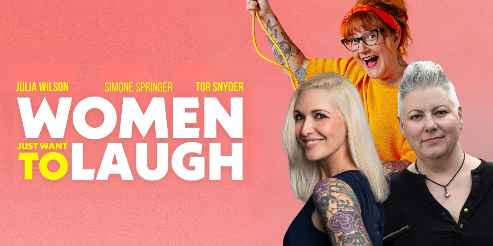 Banner image for Women Just Want to Laugh - Carina