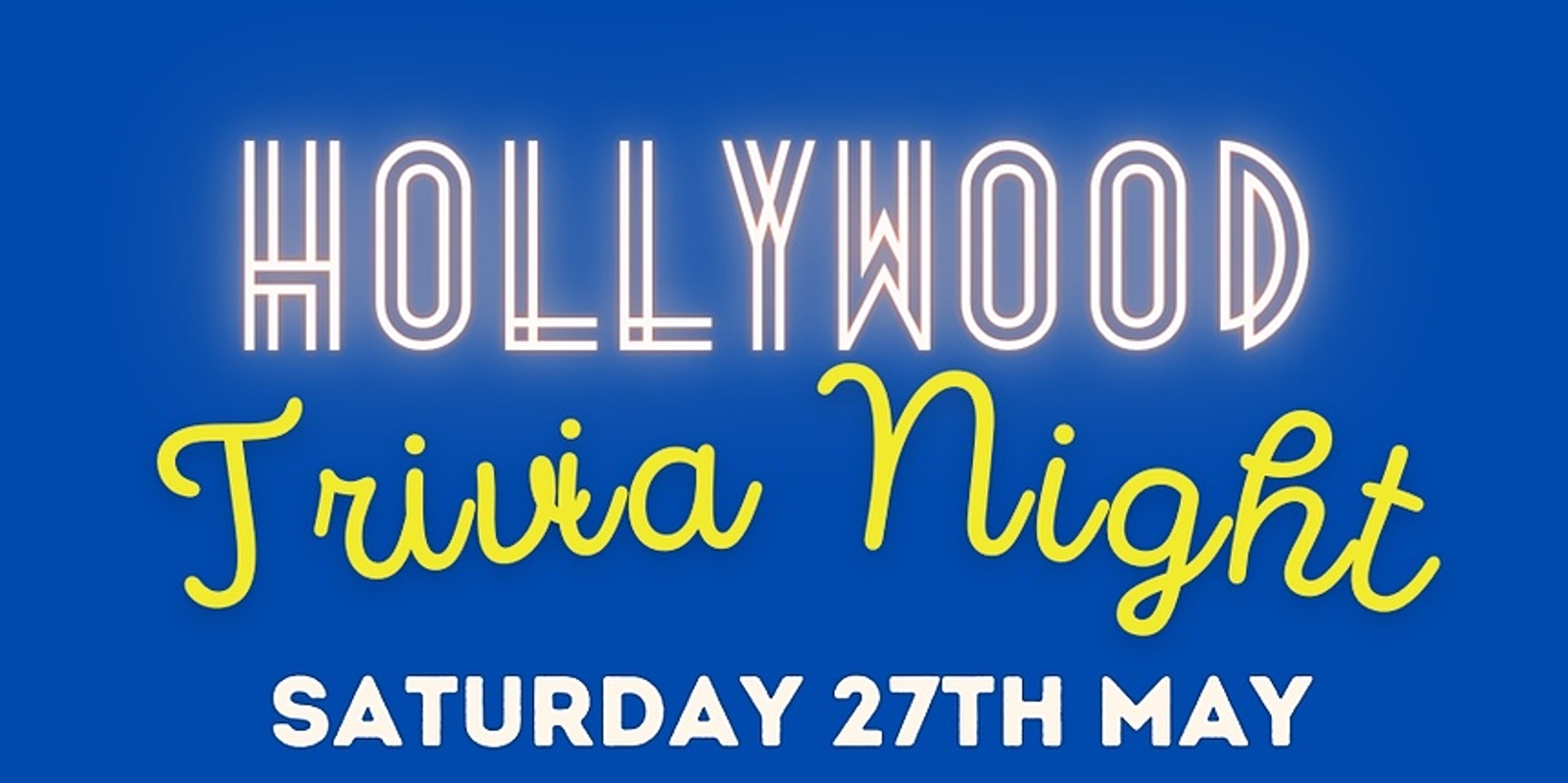 Banner image for BGHS Hollywood Trivia Night 2023