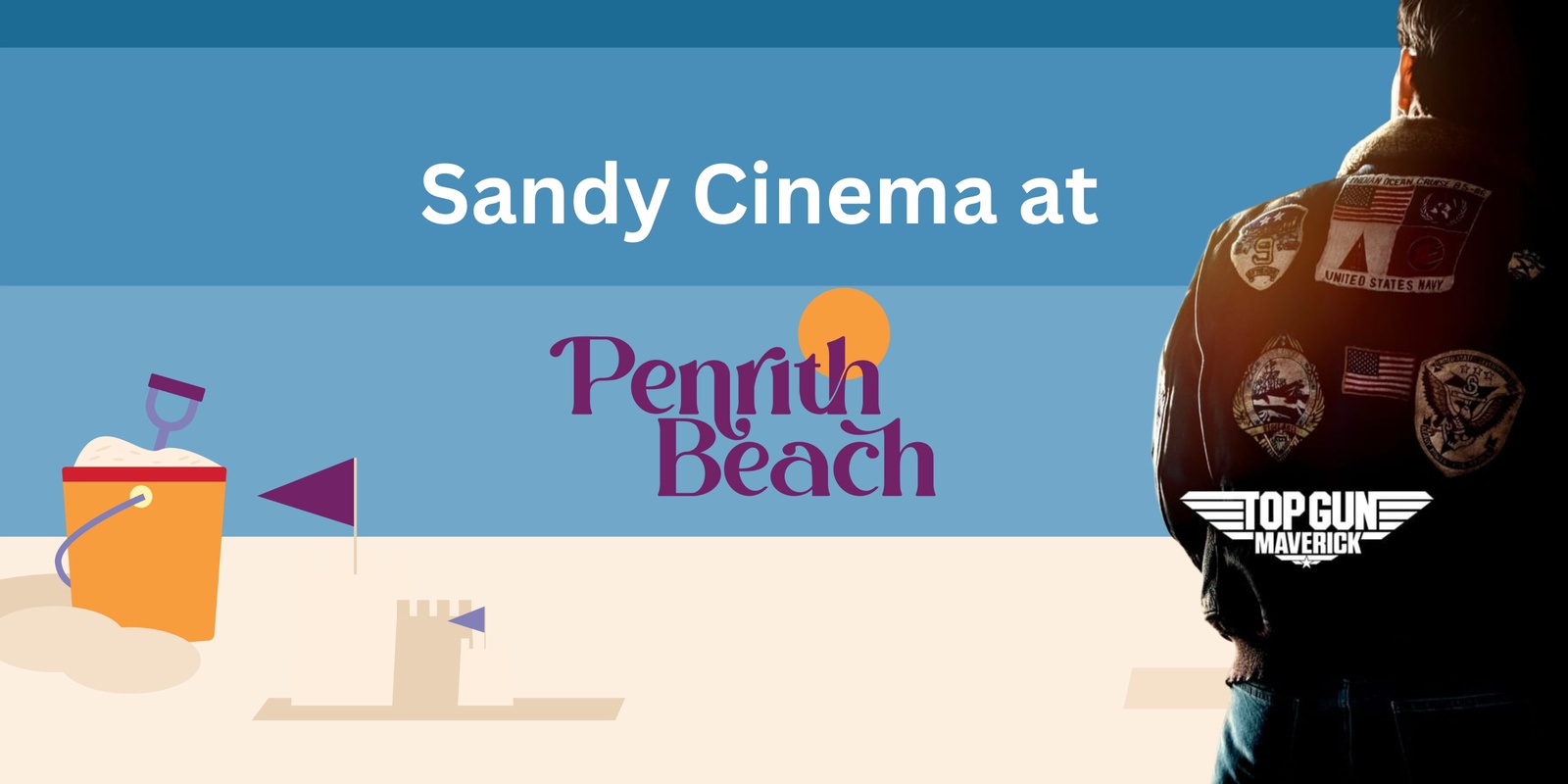 Tickets for Sandy Cinema at Penrith Beach presents Top Gun - Maverick