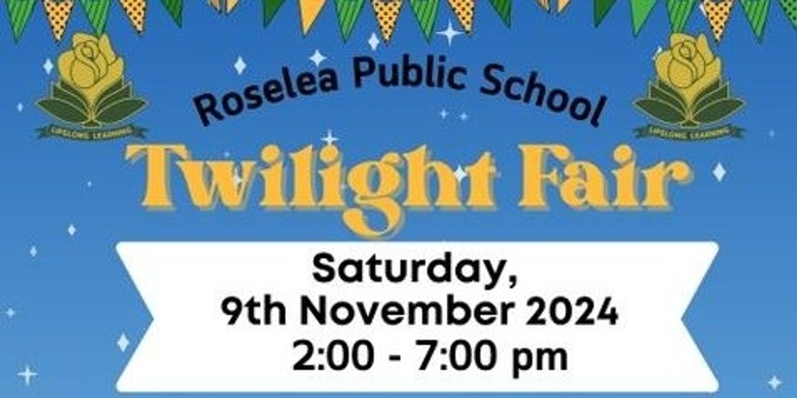 Banner image for Roselea Public School Twilight Fair, Sponsored by McGrath Estate Agent, Betty Ockerlander