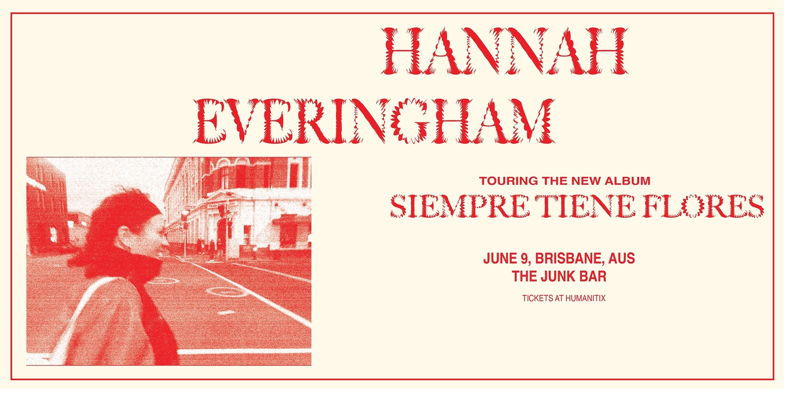 Banner image for Hannah Everingham Siempre Tiene Flores Album Tour