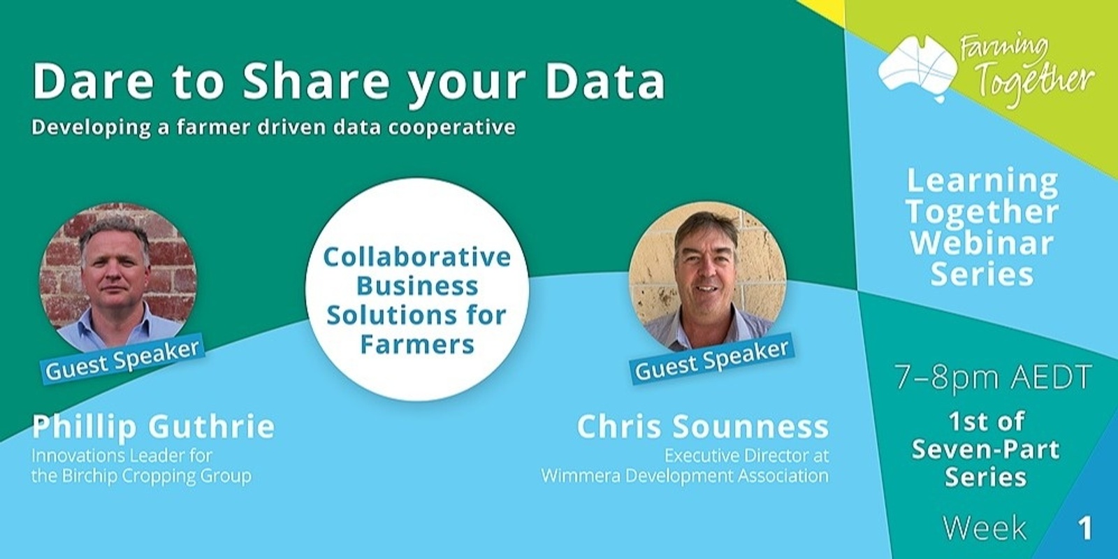 Banner image for Dare to Share Your data: ﻿Developing a Farmer-Driven Data Co-operative