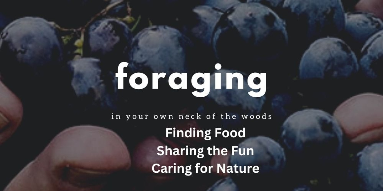 Banner image for Foraging - Finding Food, Sharing Fun 