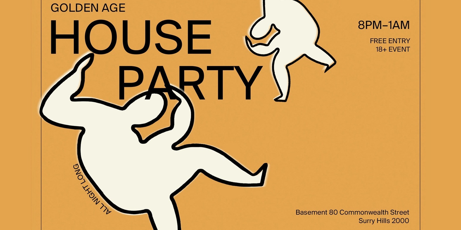 Banner image for GOLDEN AGE HOUSE PARTY: THE COMPENDIUM DJS