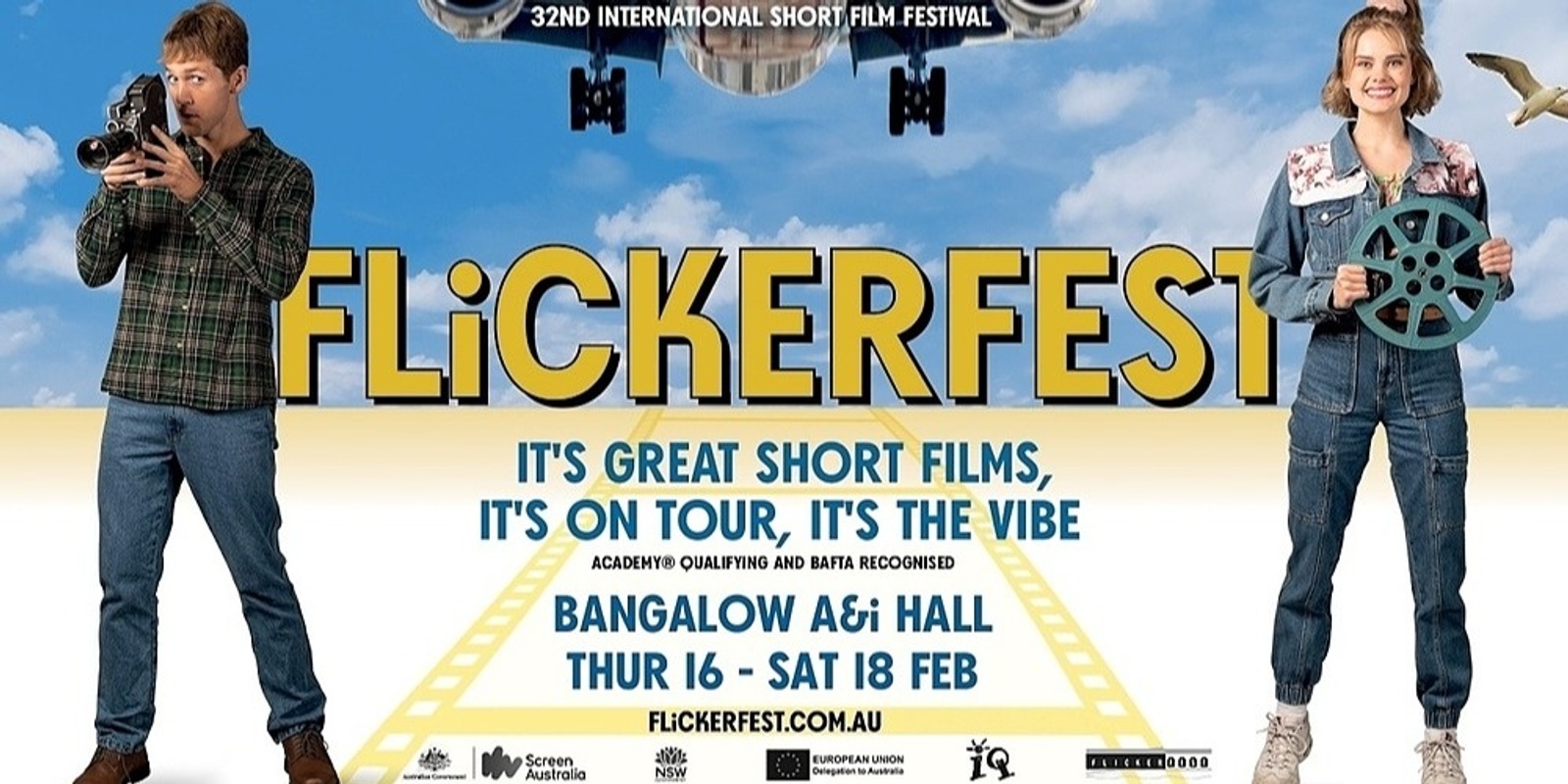 Banner image for Flickerfest Bangalow & Byron All Shorts 2023