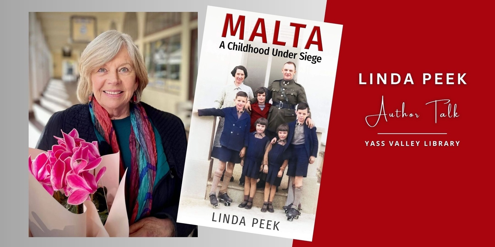 Banner image for Author Talk with Linda Peek