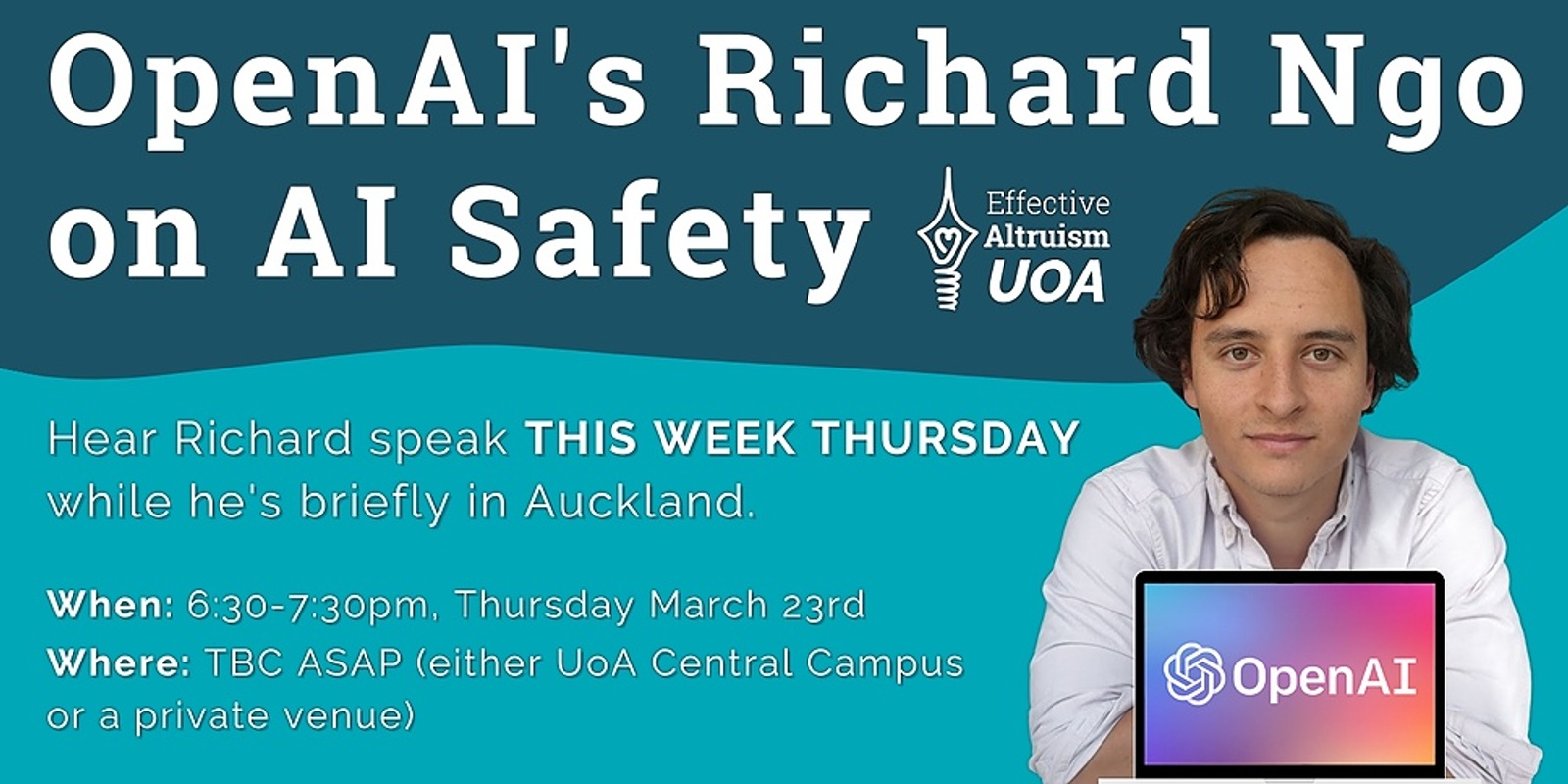 Banner image for OpenAI's Richard Ngo on AI Safety