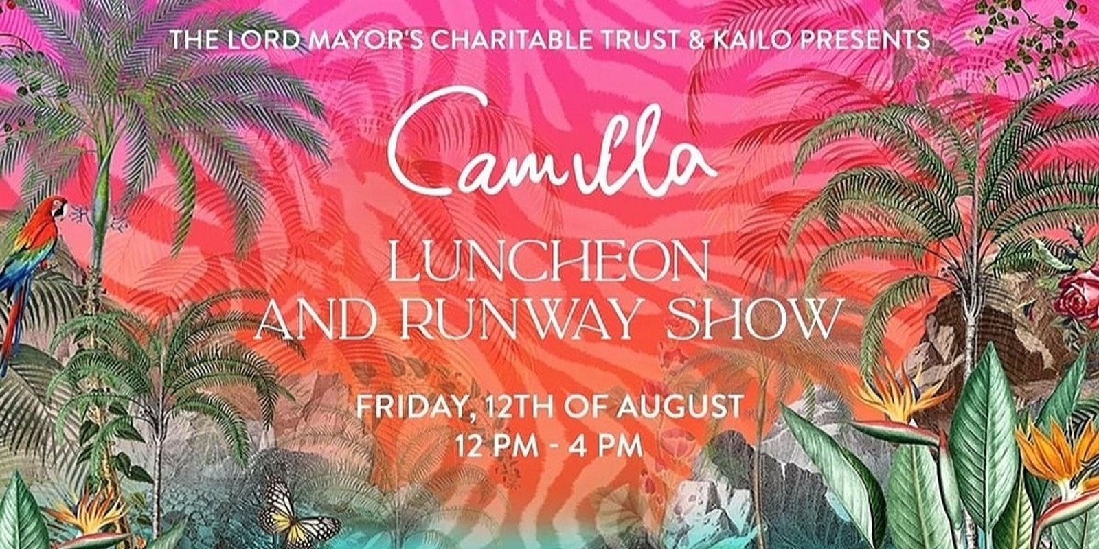 Banner image for Camilla Luncheon & Runway Fashion Show