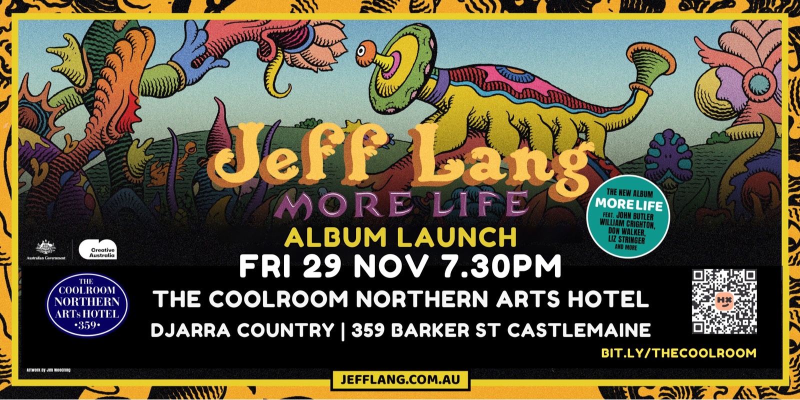 Banner image for Jeff Lang Album Launch