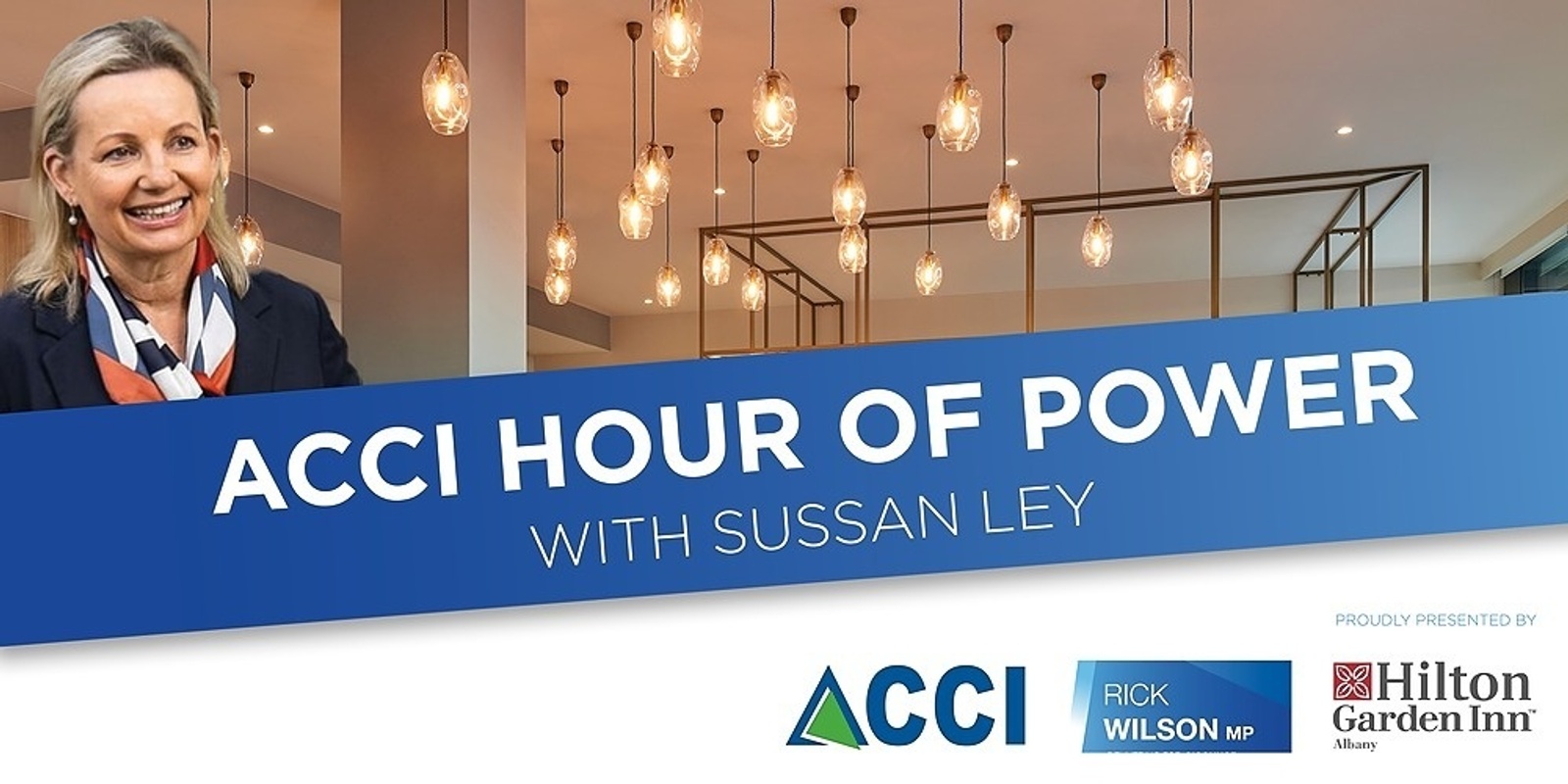 Banner image for ACCI Hour Of Power with Sussan Ley