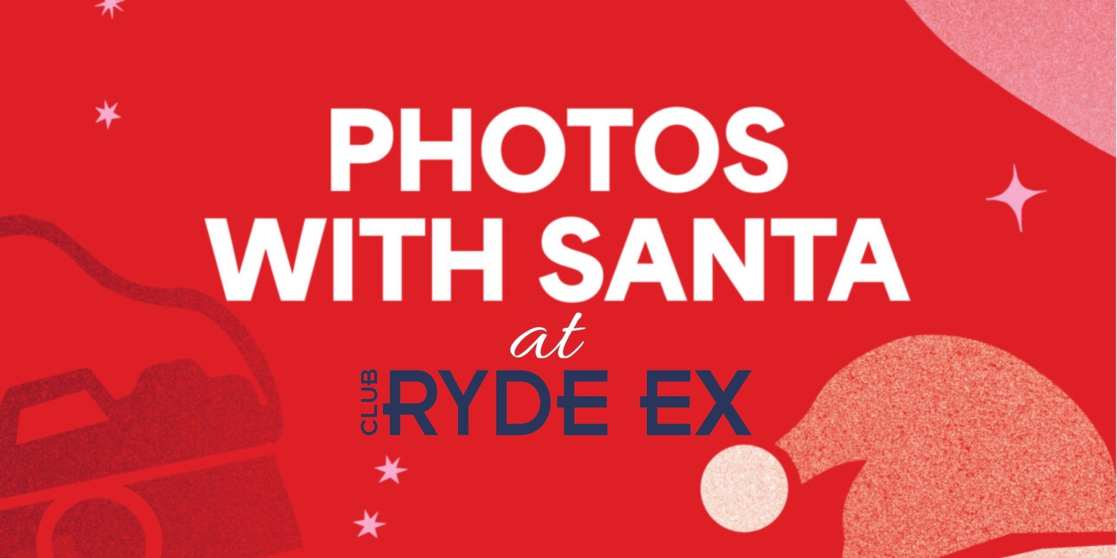 Banner image for FREE Photos with Santa at Club Ryde Saturday 7 December 2024 3pm to 5pm