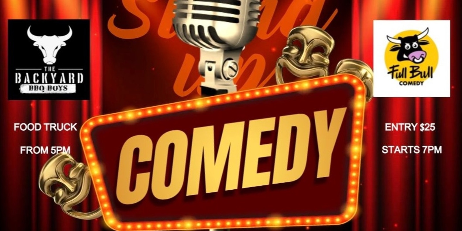 Banner image for Full Bull Comedy Night