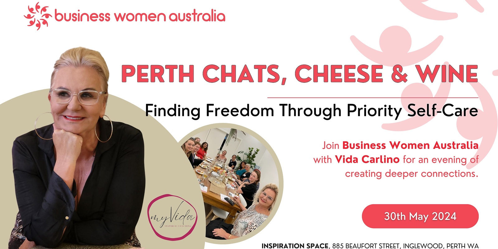 Banner image for Perth, Chats, Cheese and Wine: Finding Freedom Through Priority Self-Care 