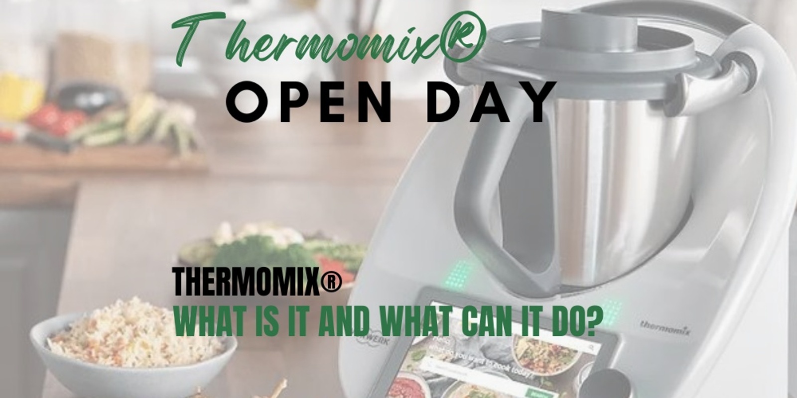 Banner image for Thermomix® open afternoon - Whanganui