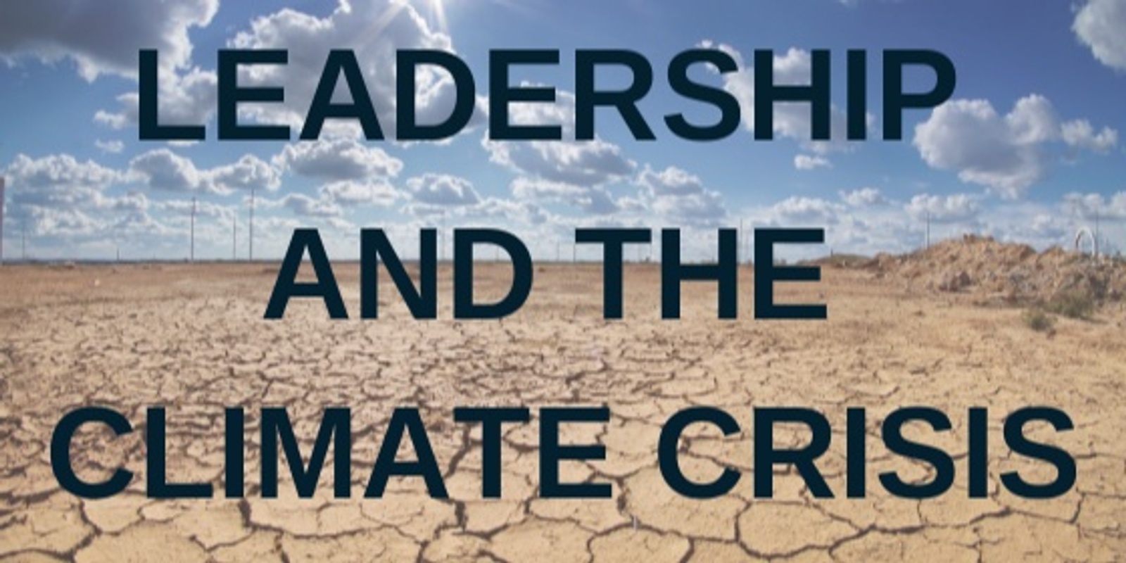 Banner image for Good Business Leadership and the Climate Crisis